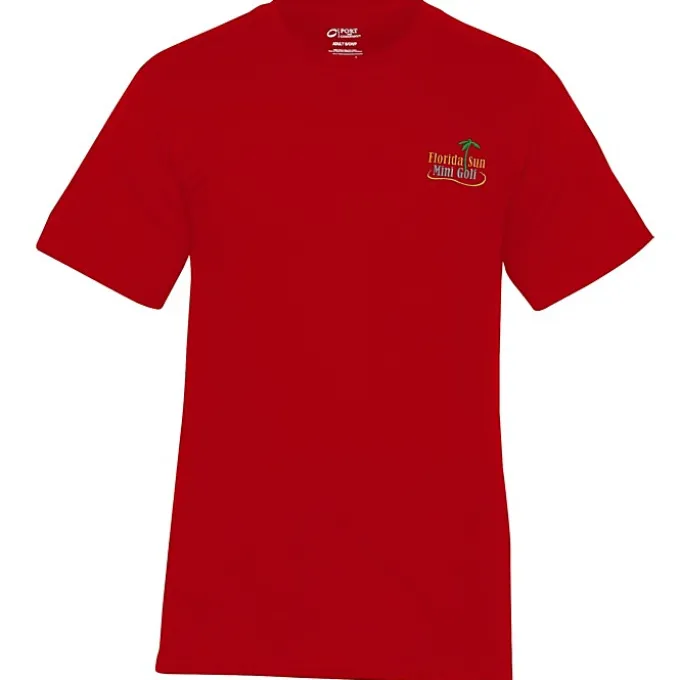 Port Classic 5.4-oz Pocket T-Shirt - Men's - Embroidered