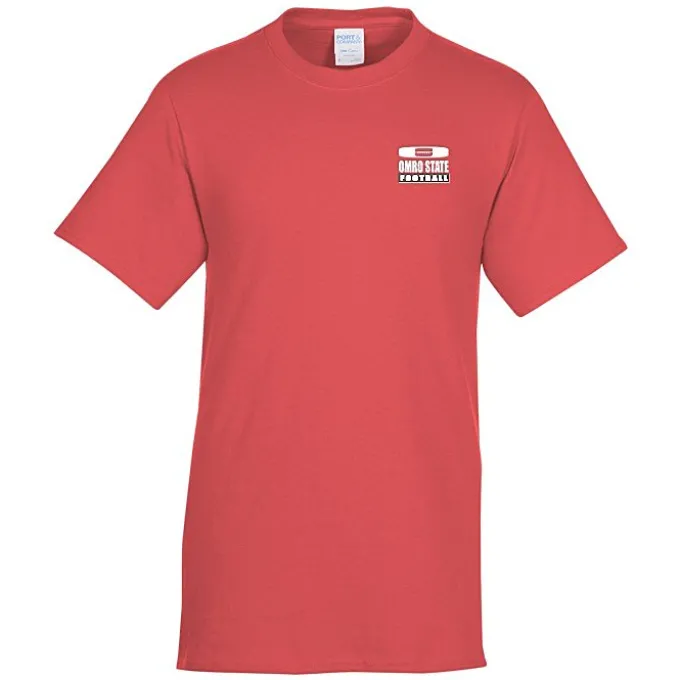Port Classic 5.4-oz T-Shirt - Men's - Colors - Embroidered