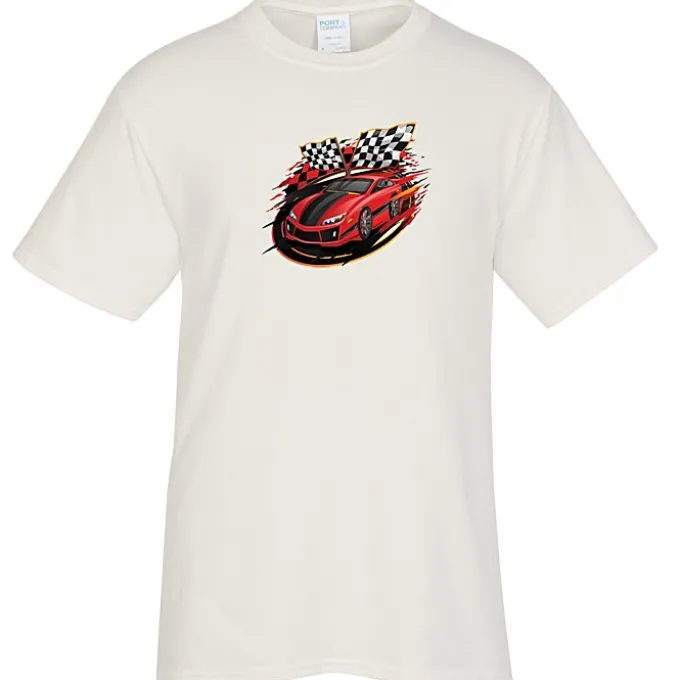 Port Classic 5.4-oz T-Shirt - Men's - White - Full Color