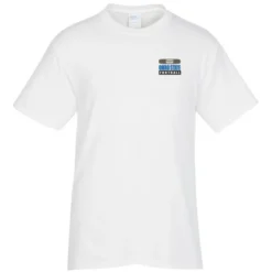 Port Classic 5.4-oz T-Shirt - Men's - White - Embroidered