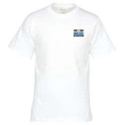 Port Classic 5.4-oz T-Shirt - Men's - White - Embroidered