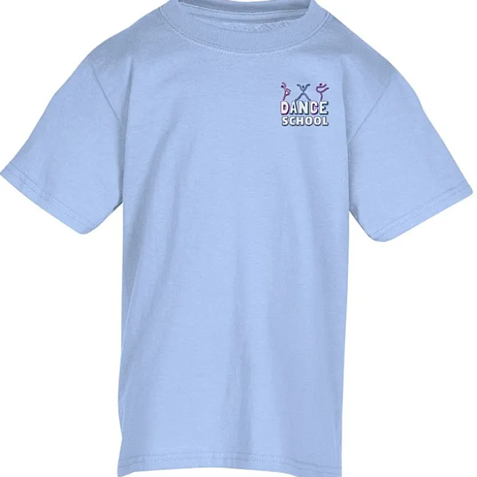 Port Classic 5.4-oz T-Shirt - Youth - Embroidered