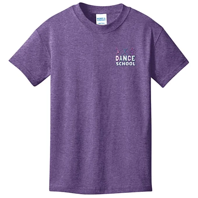 Port Classic 5.4-oz T-Shirt - Youth - Embroidered