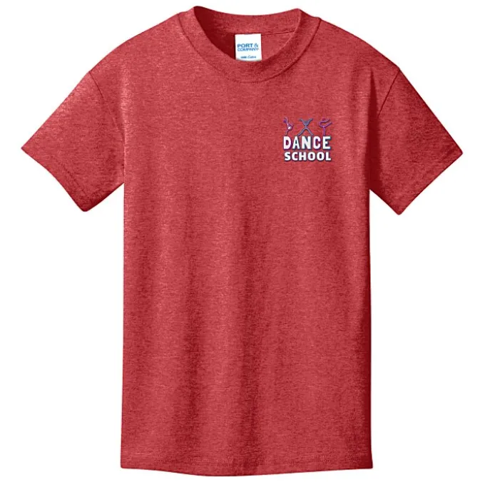 Port Classic 5.4-oz T-Shirt - Youth - Embroidered
