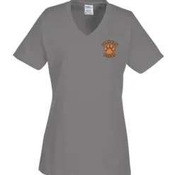 Port Classic 5.4-oz V-Neck T-Shirt - Ladies' - Colors - Embroidered