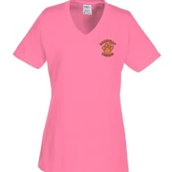 Port Classic 5.4-oz V-Neck T-Shirt - Ladies' - Colors - Embroidered