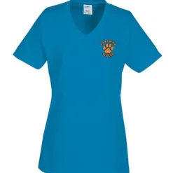 Port Classic 5.4-oz V-Neck T-Shirt - Ladies' - Colors - Embroidered