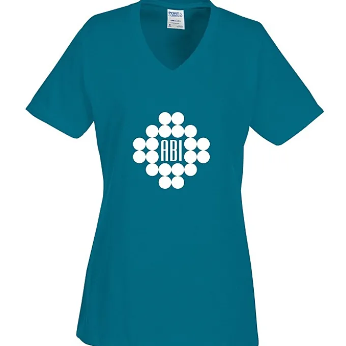 Port Classic 5.4-oz V-Neck T-Shirt - Ladies' - Screen