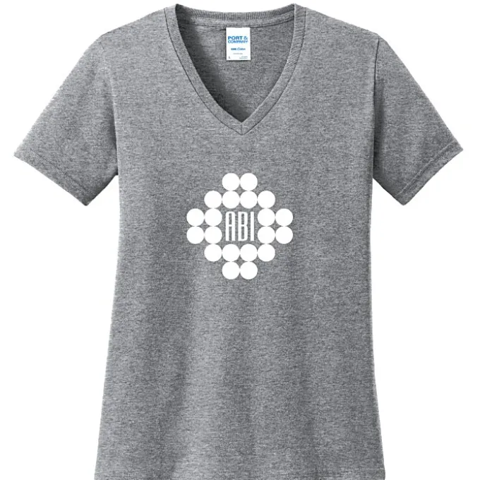 Port Classic 5.4-oz V-Neck T-Shirt - Ladies' - Screen