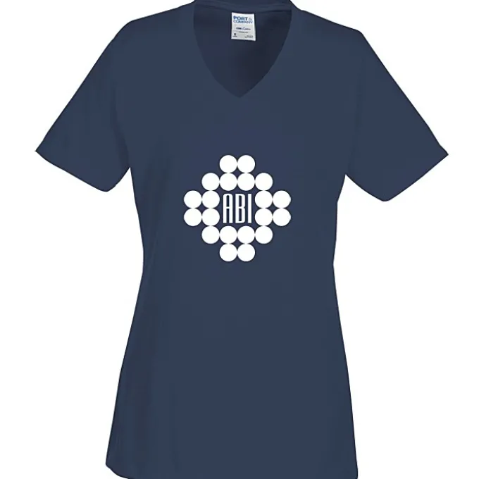 Port Classic 5.4-oz V-Neck T-Shirt - Ladies' - Screen