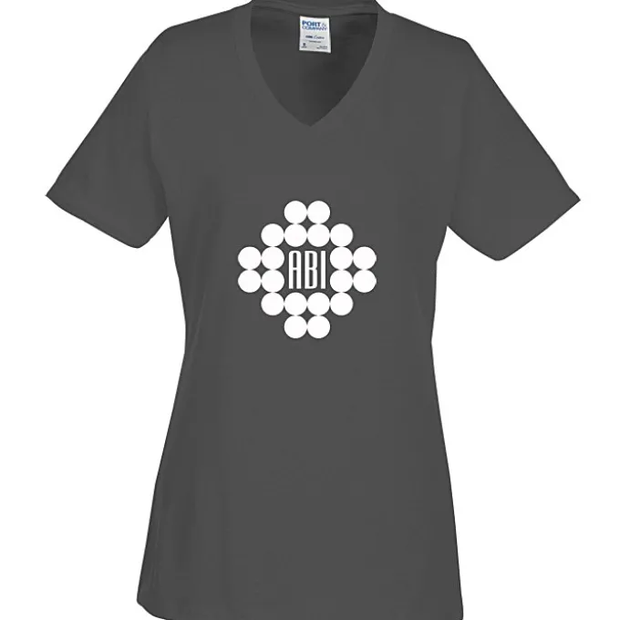 Port Classic 5.4-oz V-Neck T-Shirt - Ladies' - Screen