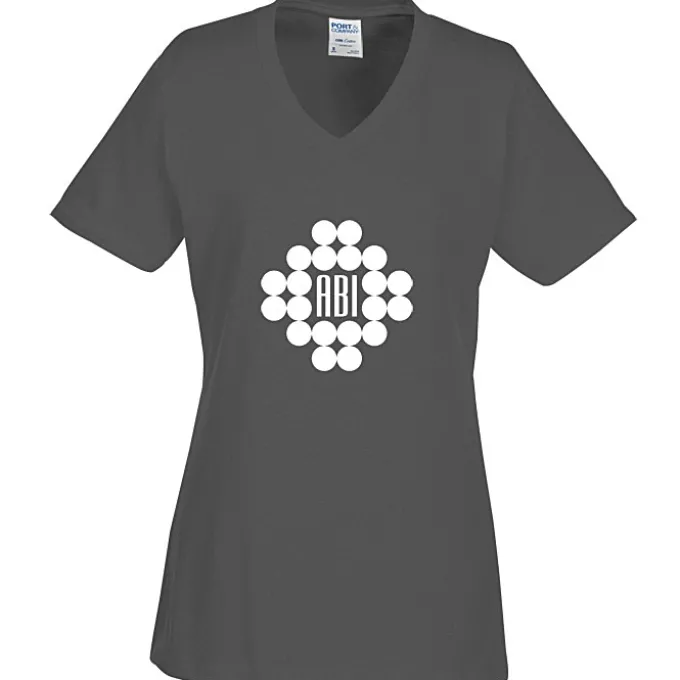 Port Classic 5.4-oz V-Neck T-Shirt - Ladies' - Screen