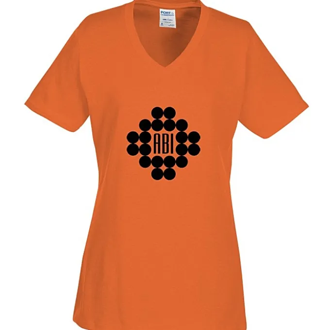 Port Classic 5.4-oz V-Neck T-Shirt - Ladies' - Screen
