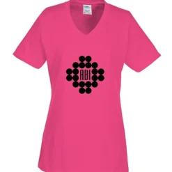 Port Classic 5.4-oz V-Neck T-Shirt - Ladies' - Screen