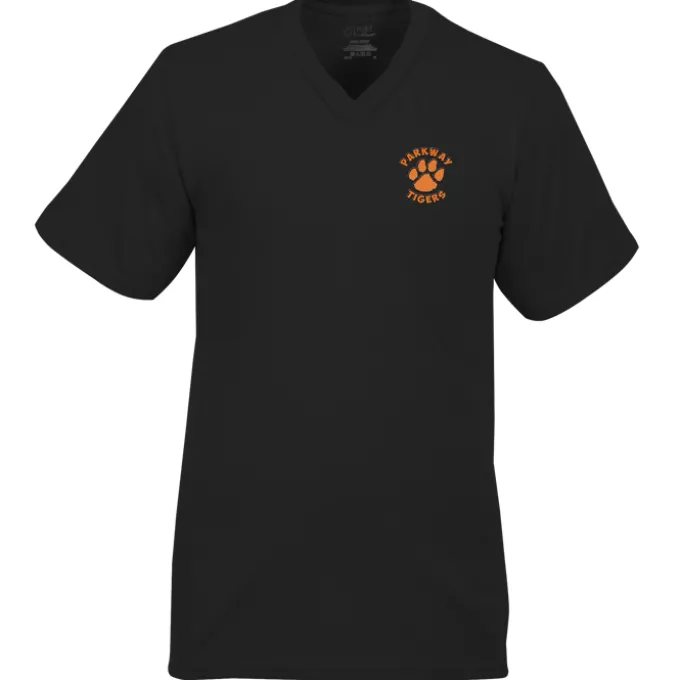 Port Classic 5.4-oz V-Neck T-Shirt - Men’s - Colors - Embroidered