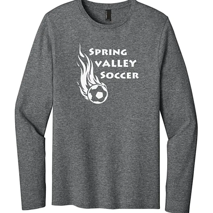 Port & Company Easy Cotton Long Sleeve T-Shirt - Screen