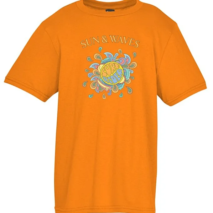 Port & Company Easy Cotton T-Shirt - Youth - Full Color