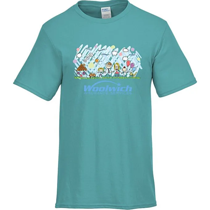 Port & Company Easy Cotton T-Shirt - Full Color
