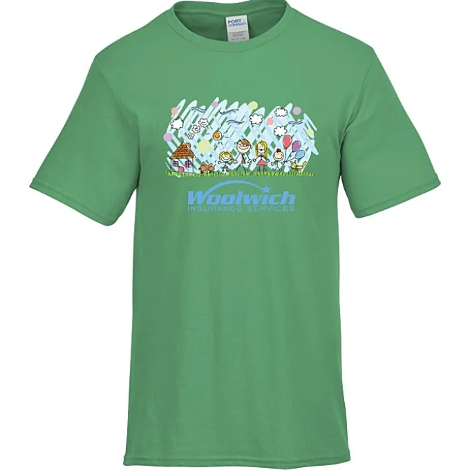 Port & Company Easy Cotton T-Shirt - Full Color