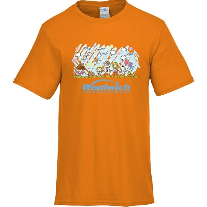 Port & Company Easy Cotton T-Shirt - Full Color