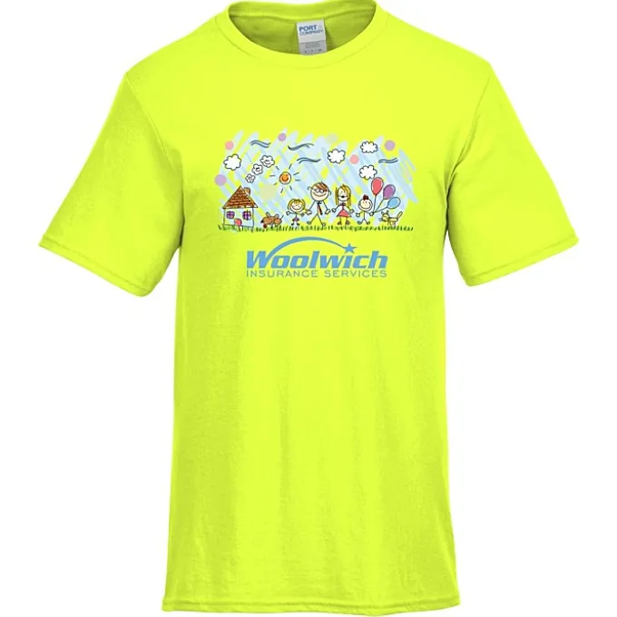 Port & Company Easy Cotton T-Shirt - Full Color