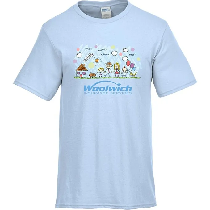 Port & Company Easy Cotton T-Shirt - Full Color