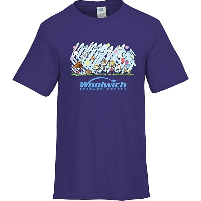 Port & Company Easy Cotton T-Shirt - Full Color