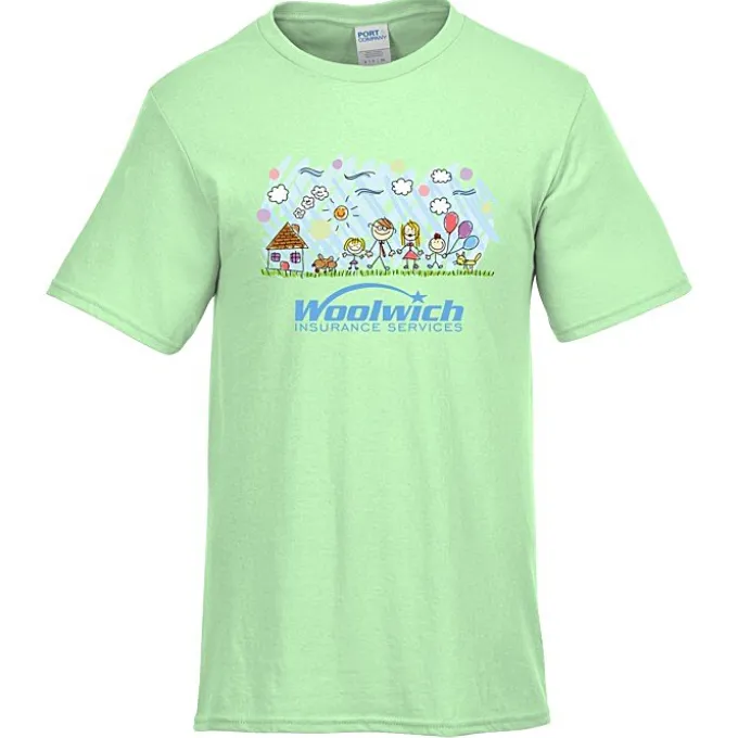 Port & Company Easy Cotton T-Shirt - Full Color