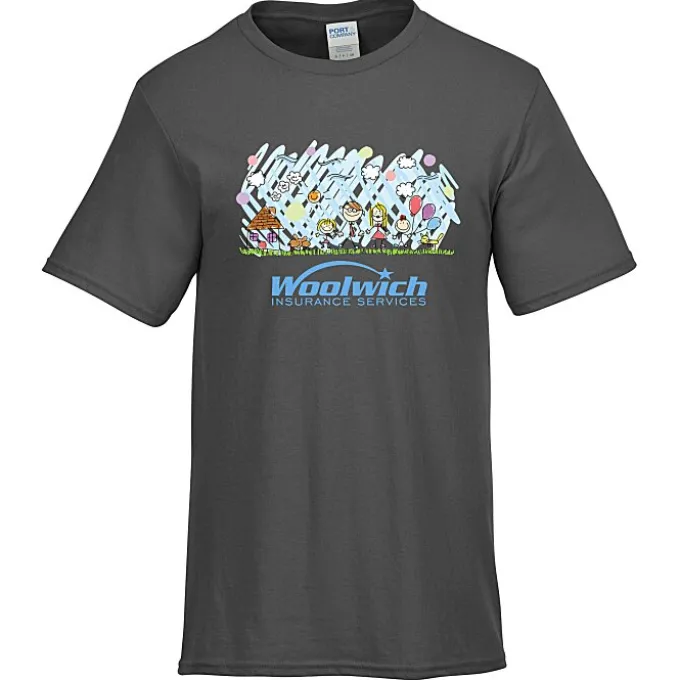 Port & Company Easy Cotton T-Shirt - Full Color