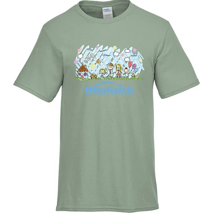 Port & Company Easy Cotton T-Shirt - Full Color
