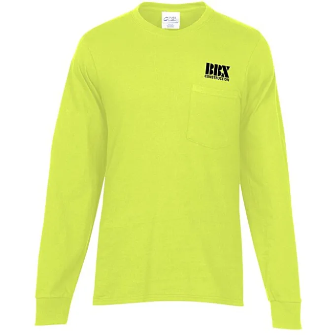Port & Company Essential Long Sleeve Pocket T-Shirt