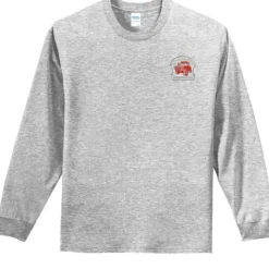 Port & Company Essential Long Sleeve T-Shirt - Embroidered