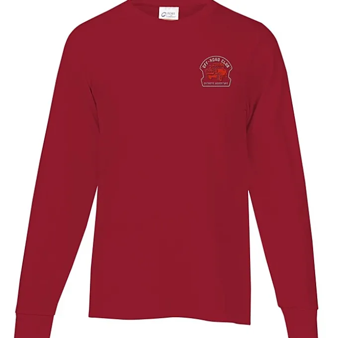 Port & Company Essential Long Sleeve T-Shirt - Embroidered