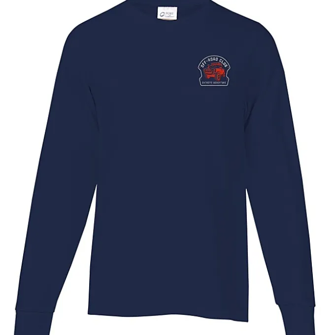 Port & Company Essential Long Sleeve T-Shirt - Embroidered