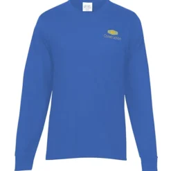 Port & Company Essential Long Sleeve Pocket T-Shirt - Embroidered