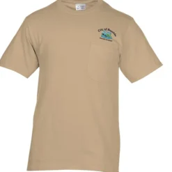 Port & Company Essential Pocket T-Shirt - Embroidered