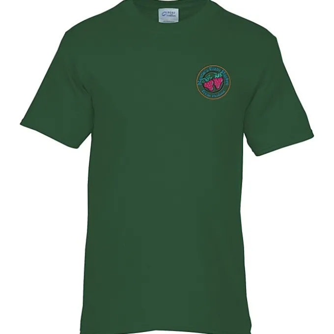 Port & Company Essential T-Shirt - Men's - Colors - Embroidered