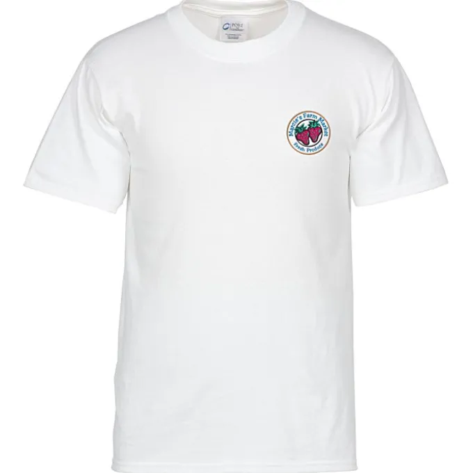 Port & Company Essential T-Shirt - Men's - White - Embroidered
