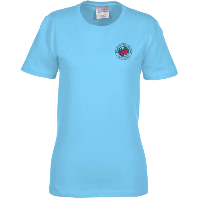 Port & Company Essential T-Shirt - Ladies' - Embroidered