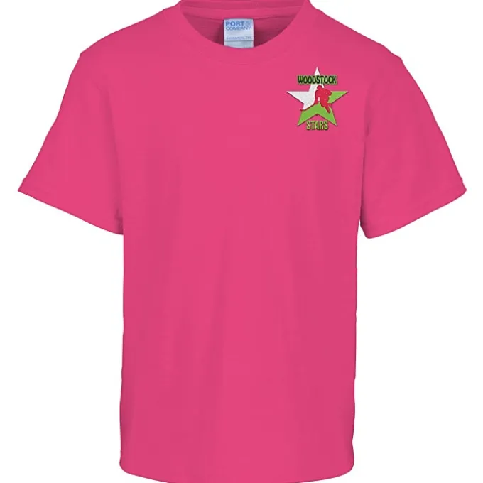 Port & Company Essential T-Shirt - Youth - Embroidered