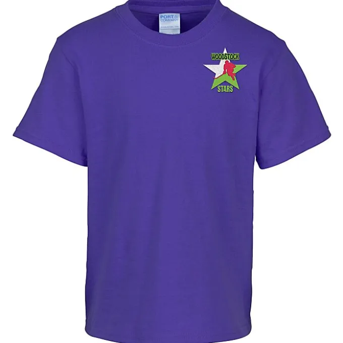 Port & Company Essential T-Shirt - Youth - Embroidered