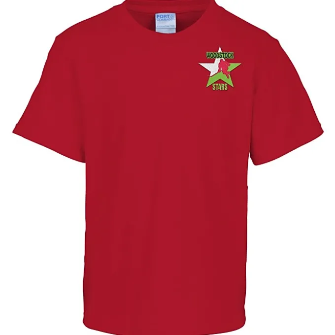 Port & Company Essential T-Shirt - Youth - Embroidered