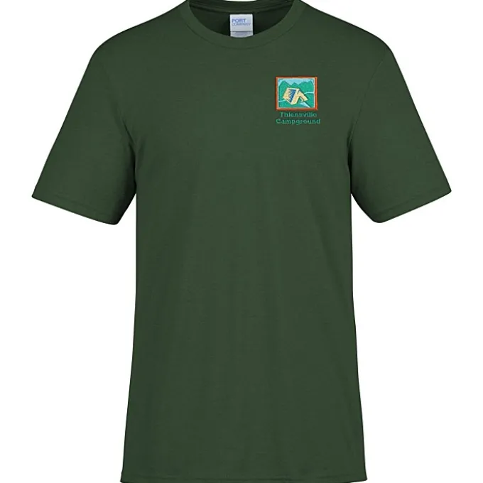 Port & Company Tri-Blend T-Shirt - Men's - Embroidered