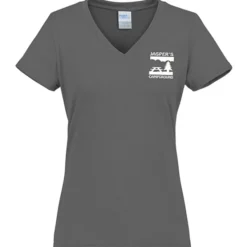 Port & Company Tri-Blend V-Neck T-Shirt - Ladies' - Screen