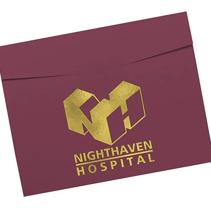 Portfolio Certificate Cover - Linen