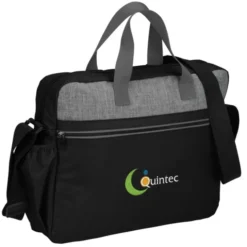 Portland Laptop Briefcase Bag - Embroidered