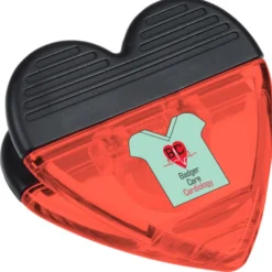 Power Clip - Heart - Translucent - Full Color