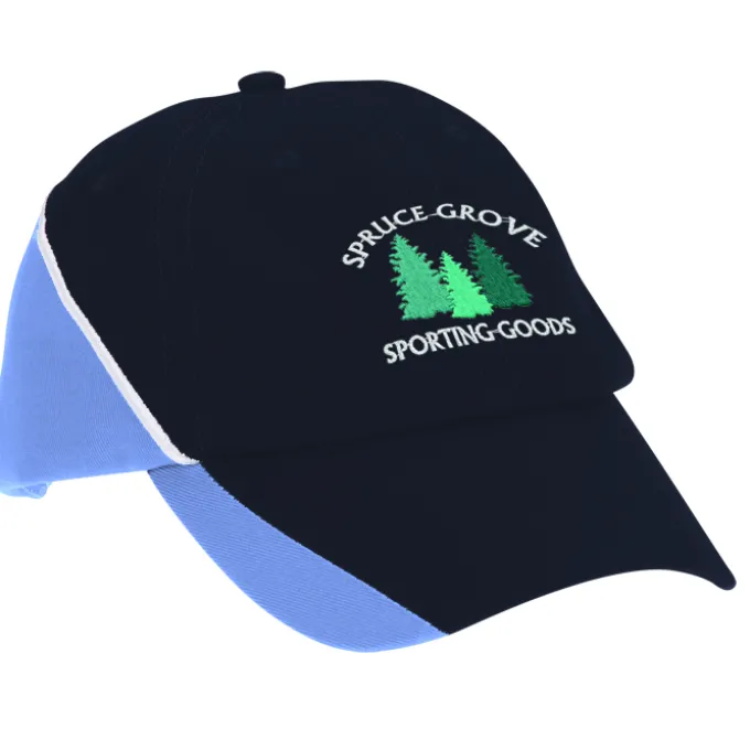 Premium Cotton Twill Cap with Back Wave