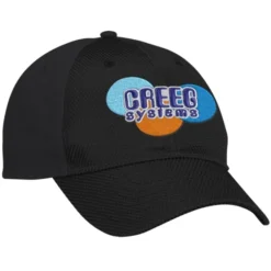 Premium Cotton Twill with Front Mesh Overlay Cap