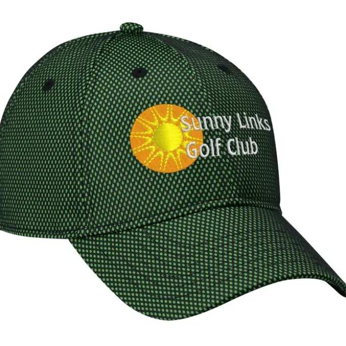 Premium Cotton Twill with Mesh Overlay Cap